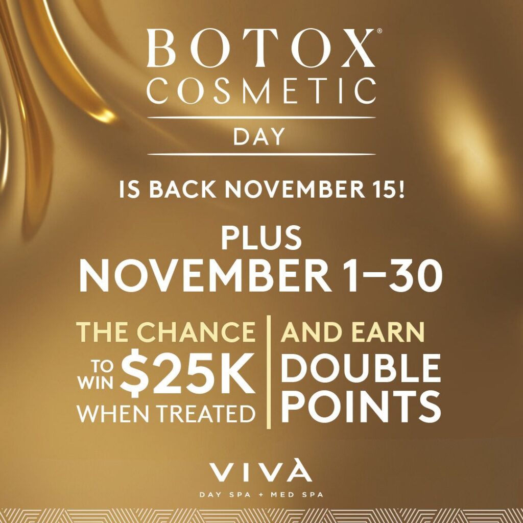 Alle Botox Day Is Nov. 15, 2023 Viva Day Spa + Med Spa